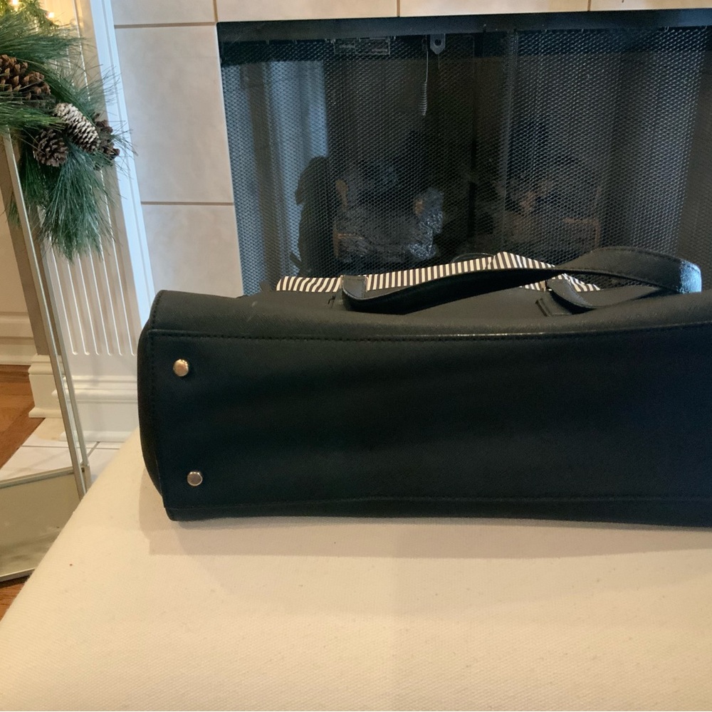 Kate Spade Dark Leather Tote - Picture 6 of 9